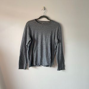 Grey knitted sweater H&M